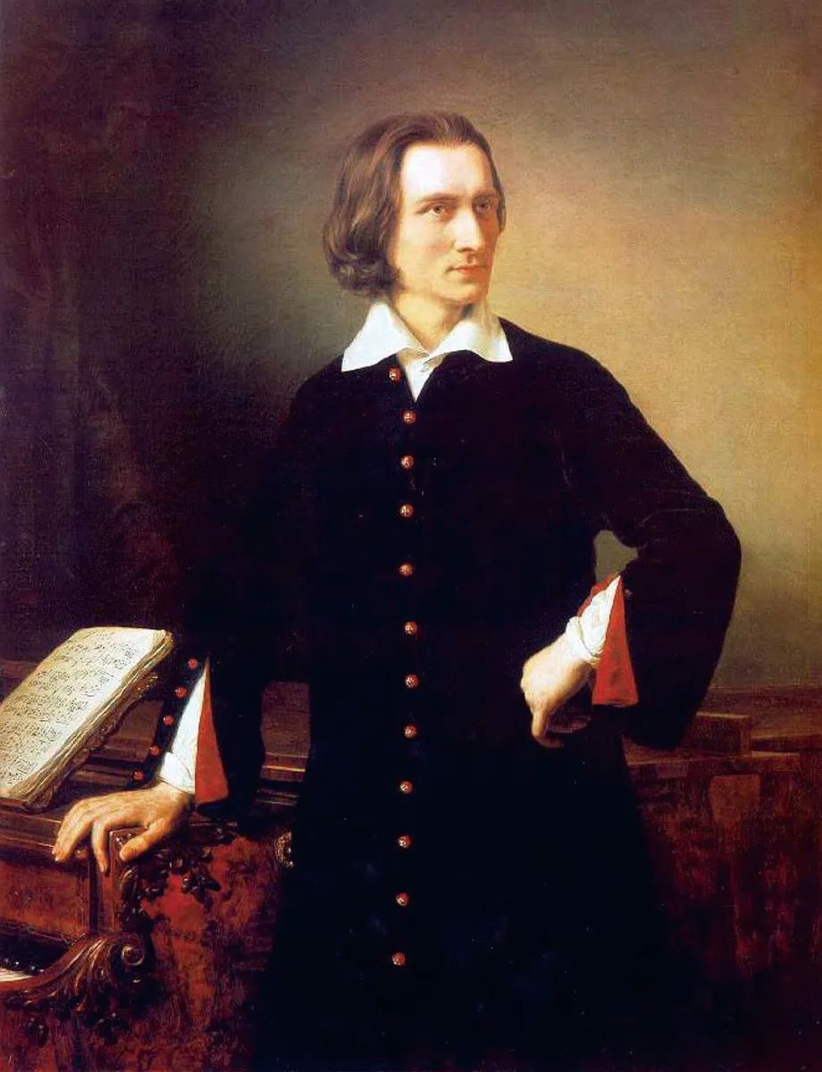 5-是3墙上的画，和3放在一起Barabás_Portrait_of_Franz_Liszt.jpg