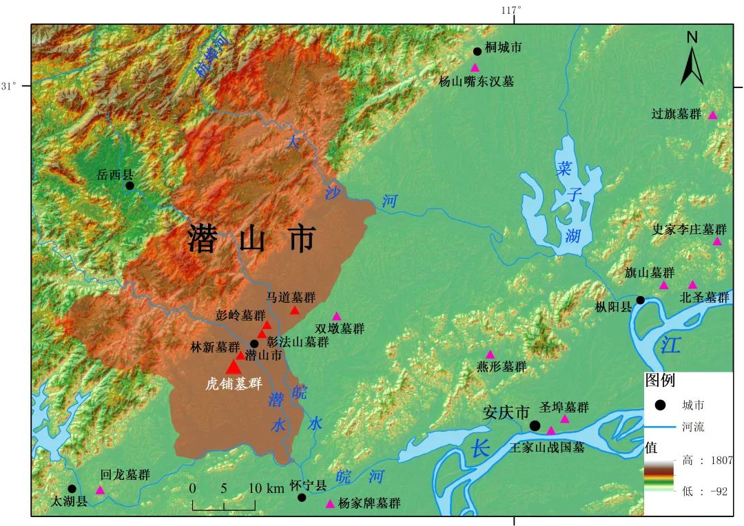 图一：虎铺墓群及周边同期墓群位置图.jpg