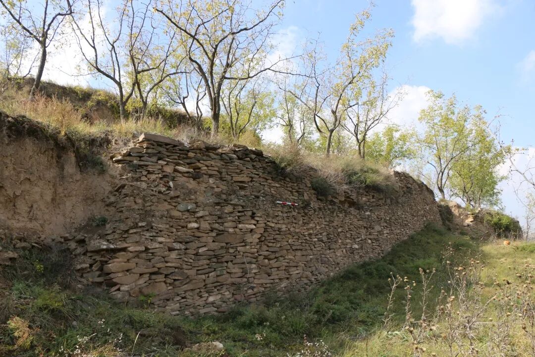 图6佳县1号城址墙体.JPG 图6佳县1号城址墙体.JPG